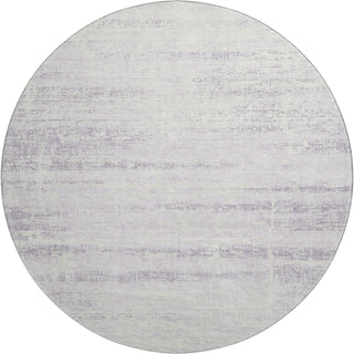 Piper Looms Mayfield Modern AMF747 Lavender Machine Washable Area Rug Round Main Image