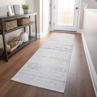 Piper Looms Mayfield Modern AMF747 Lavender Machine Washable Area Rug Runner Lifestyle Image Feature