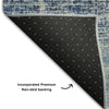 Piper Looms Mayfield Modern AMF747 Sky Machine Washable Area Rug Backing Image