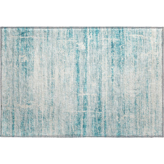 Piper Looms Mayfield Modern AMF747 Teal Machine Washable Area Rug Scatter Main Image