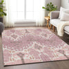 Piper Looms Mayfield Ikat AMF748 Blush Machine Washable Area Rug Lifestyle Image Feature