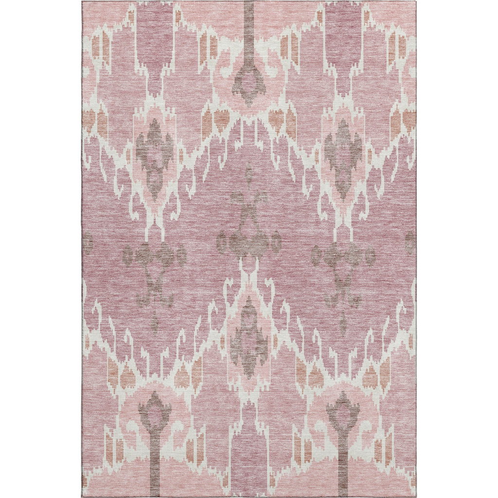 Piper Looms Mayfield Ikat AMF748 Blush Machine Washable Area Rug main image
