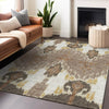 Piper Looms Mayfield Ikat AMF748 Brown Machine Washable Area Rug Lifestyle Image Feature