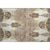 Piper Looms Mayfield Ikat AMF748 Brown Machine Washable Area Rug Scatter Main Image