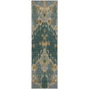 Piper Looms Mayfield Ikat AMF748 Cactus Machine Washable Area Rug Runner Main Image