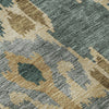 Piper Looms Mayfield Ikat AMF748 Cactus Machine Washable Area Rug Swatch Image