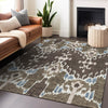 Piper Looms Mayfield Ikat AMF748 Fudge Machine Washable Area Rug Lifestyle Image Feature