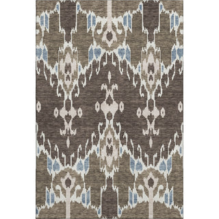 Piper Looms Mayfield Ikat AMF748 Fudge Machine Washable Area Rug main image