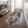 Piper Looms Mayfield Ikat AMF748 Fudge Machine Washable Area Rug Runner Lifestyle Image Feature