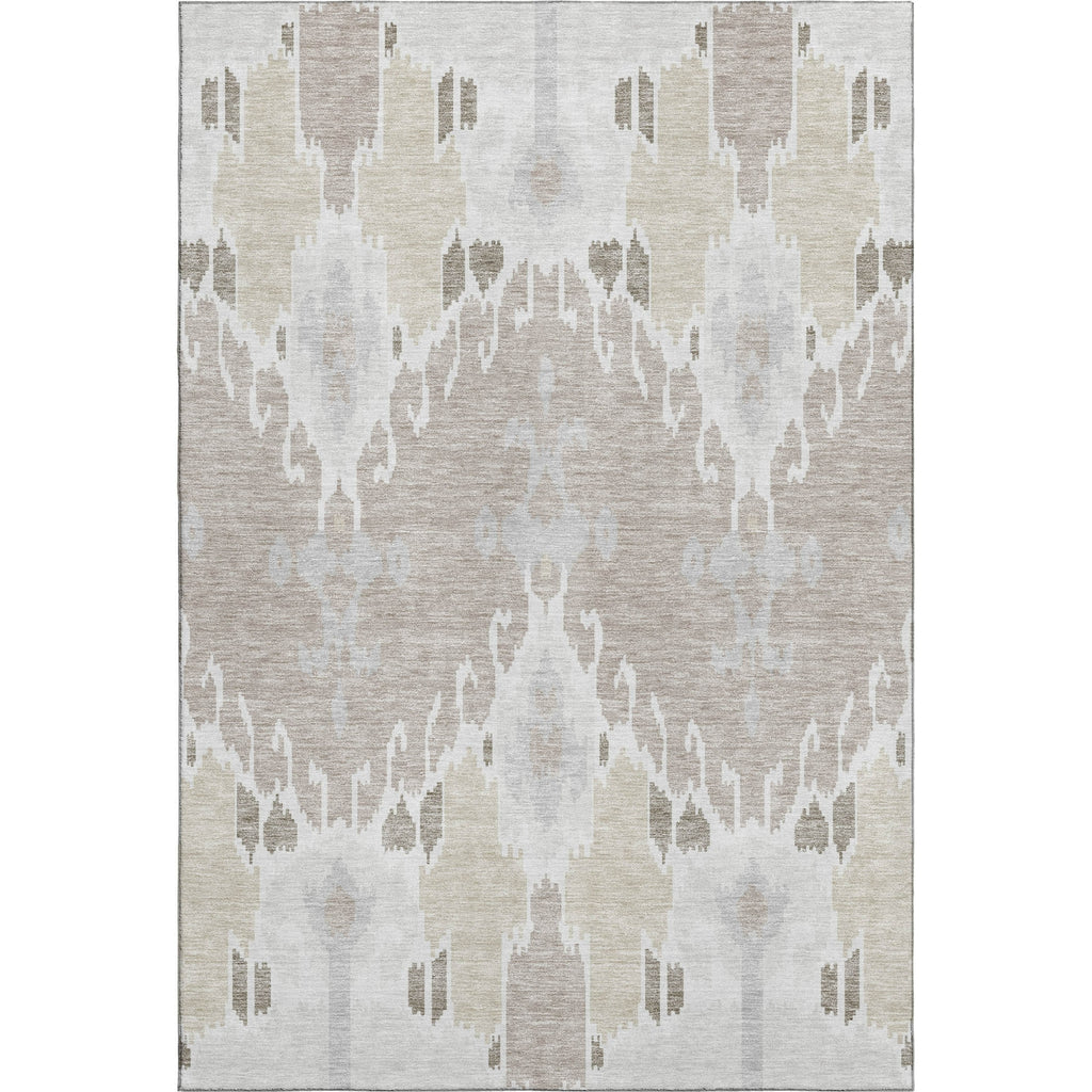 Piper Looms Mayfield Ikat AMF748 Ivory Machine Washable Area Rug main image