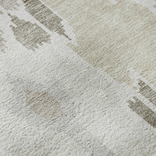 Piper Looms Mayfield Ikat AMF748 Ivory Machine Washable Area Rug Swatch Image
