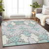 Piper Looms Mayfield Ikat AMF748 Mint Machine Washable Area Rug Lifestyle Image Feature