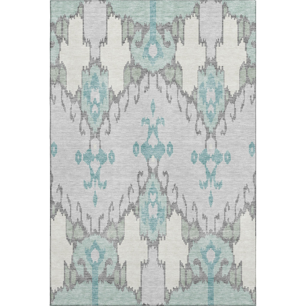 Piper Looms Mayfield Ikat AMF748 Mint Machine Washable Area Rug main image