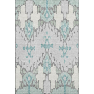 Piper Looms Mayfield Ikat AMF748 Mint Machine Washable Area Rug main image