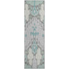 Piper Looms Mayfield Ikat AMF748 Mint Machine Washable Area Rug Runner Main Image