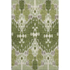 Piper Looms Mayfield Ikat AMF748 Olive Machine Washable Area Rug main image