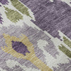 Piper Looms Mayfield Ikat AMF748 Purple Machine Washable Area Rug Swatch Image