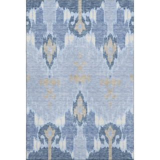 Piper Looms Mayfield Ikat AMF748 Sky Machine Washable Area Rug main image