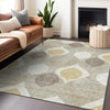 Piper Looms Mayfield Mid-century Modern AMF749 Beige Machine Washable Area Rug Lifestyle Image Feature