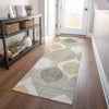 Piper Looms Mayfield Mid-century Modern AMF749 Beige Machine Washable Area Rug Runner Lifestyle Image Feature