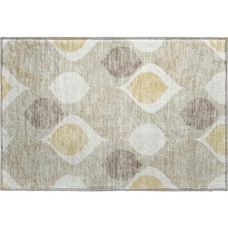 Piper Looms Mayfield Mid-century Modern AMF749 Beige Machine Washable Area Rug Scatter Main Image