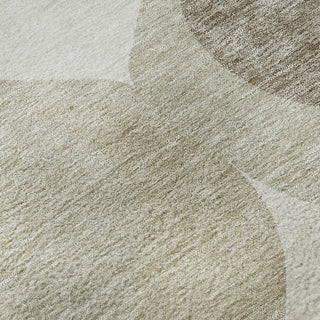 Piper Looms Mayfield Mid-century Modern AMF749 Beige Machine Washable Area Rug Swatch Image