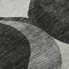 Piper Looms Mayfield Mid-century Modern AMF749 Black Machine Washable Area Rug Swatch Image