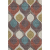 Piper Looms Mayfield Mid-century Modern AMF749 Brown Machine Washable Area Rug main image