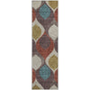 Piper Looms Mayfield Mid-century Modern AMF749 Brown Machine Washable Area Rug Runner Main Image