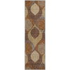 Piper Looms Mayfield Mid-century Modern AMF749 Copper Machine Washable Area Rug Runner Main Image