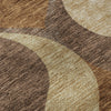 Piper Looms Mayfield Mid-century Modern AMF749 Copper Machine Washable Area Rug Swatch Image