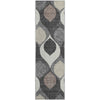 Piper Looms Mayfield Mid-century Modern AMF749 Gray Machine Washable Area Rug Runner Main Image