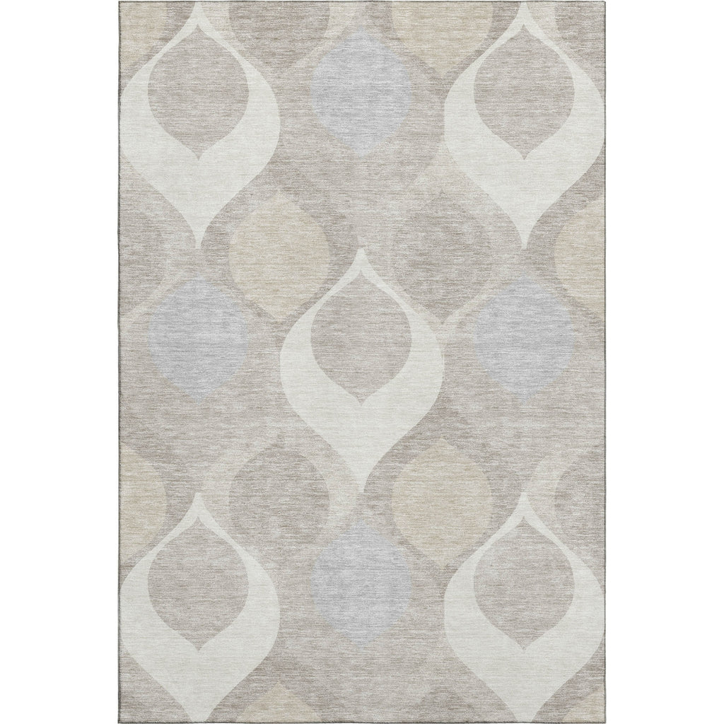 Piper Looms Mayfield Mid-century Modern AMF749 Ivory Machine Washable Area Rug main image