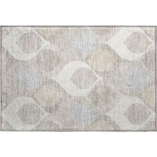 Piper Looms Mayfield Mid-century Modern AMF749 Ivory Machine Washable Area Rug Scatter Main Image