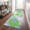 Piper Looms Mayfield Mid-century Modern AMF749 Lime Machine Washable Area Rug Runner Lifestyle Image Feature