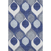 Piper Looms Mayfield Mid-century Modern AMF749 Navy Machine Washable Area Rug main image