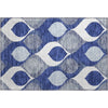 Piper Looms Mayfield Mid-century Modern AMF749 Navy Machine Washable Area Rug Scatter Main Image