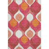 Piper Looms Mayfield Mid-century Modern AMF749 Pink Machine Washable Area Rug main image
