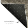 Piper Looms Mayfield Mid-century Modern AMF749 Taupe Machine Washable Area Rug Backing Image