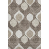 Piper Looms Mayfield Mid-century Modern AMF749 Taupe Machine Washable Area Rug main image