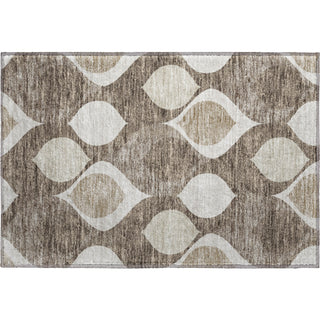 Piper Looms Mayfield Mid-century Modern AMF749 Taupe Machine Washable Area Rug Scatter Main Image