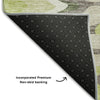 Piper Looms Mayfield Waves AMF750 Aloe Machine Washable Area Rug Backing Image