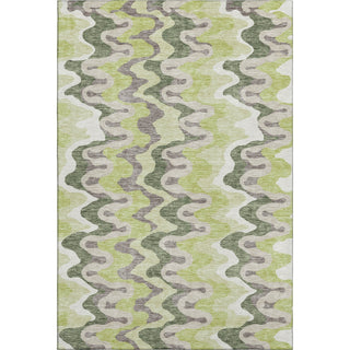 Piper Looms Mayfield Waves AMF750 Aloe Machine Washable Area Rug main image