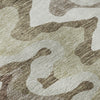 Piper Looms Mayfield Waves AMF750 Beige Machine Washable Area Rug Swatch Image