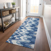 Piper Looms Mayfield Waves AMF750 Blue Machine Washable Area Rug Runner Lifestyle Image Feature