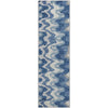 Piper Looms Mayfield Waves AMF750 Blue Machine Washable Area Rug Runner Main Image