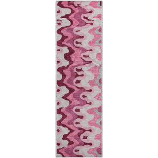 Piper Looms Mayfield Waves AMF750 Blush Machine Washable Area Rug Runner Main Image