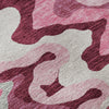 Piper Looms Mayfield Waves AMF750 Blush Machine Washable Area Rug Swatch Image