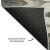 Piper Looms Mayfield Waves AMF750 Charcoal Machine Washable Area Rug Backing Image