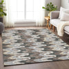 Piper Looms Mayfield Waves AMF750 Charcoal Machine Washable Area Rug Lifestyle Image Feature